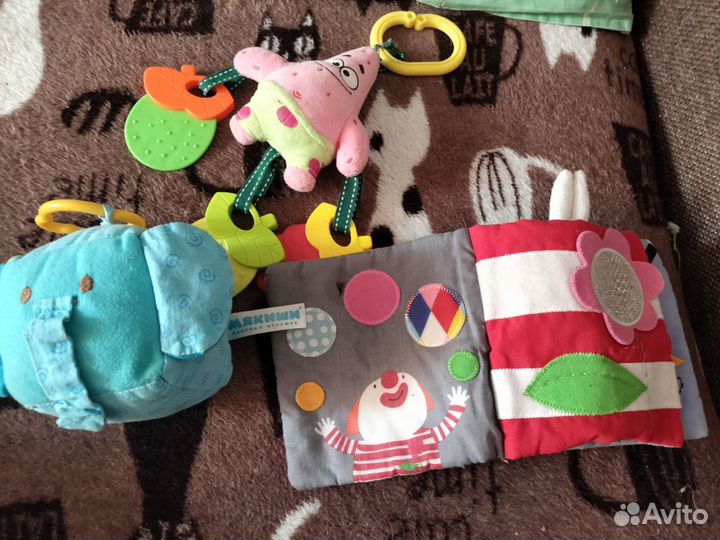 Подвесные игрушки для малышей