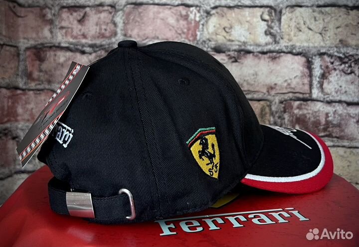 Бейсболка Кепка Ferrari F1 Арт 2780