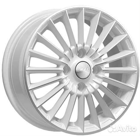 Skad Веритас 6x15 5x112 ET47 DIA57.1 Алмаз-белый