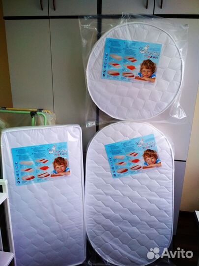 Матрас в детскую кроватку новый