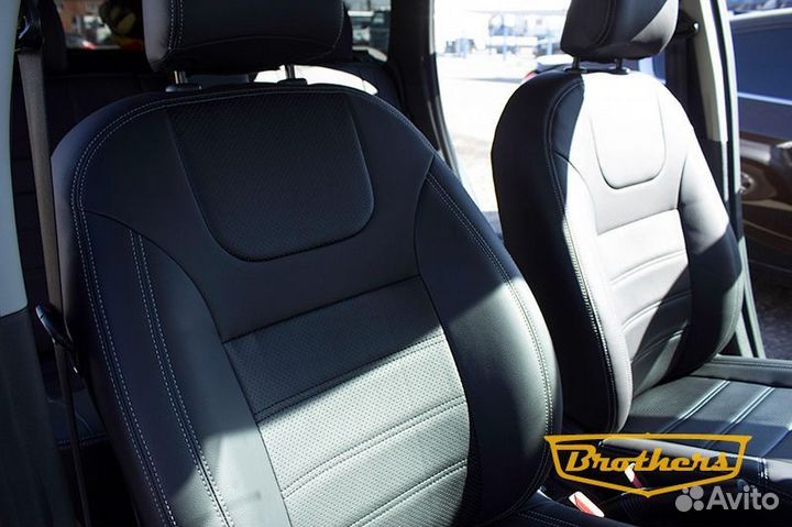 Чехлы Премиум уровня перетяжки Nissan Terrano 3