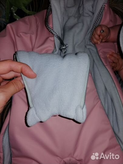 Конверт с комбинезоном для девочки xoxo