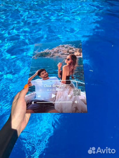 Фоторамка с песней / подарок