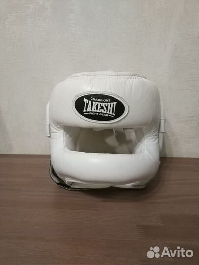 Боксерский шлем Takeshi с бампером