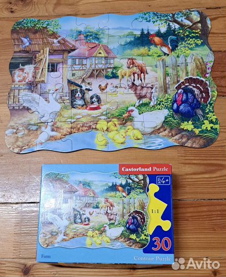 Пазлы Castorland Макси, 15, 24, 30 Муха-Цокотуха