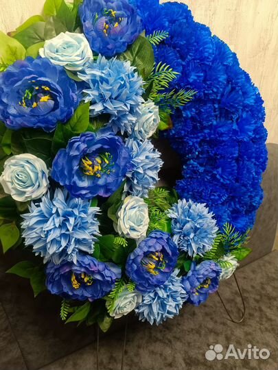 Продам венки похоронные ритуальные, круги, корзины