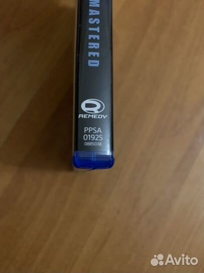 Alan wake remastered ps5