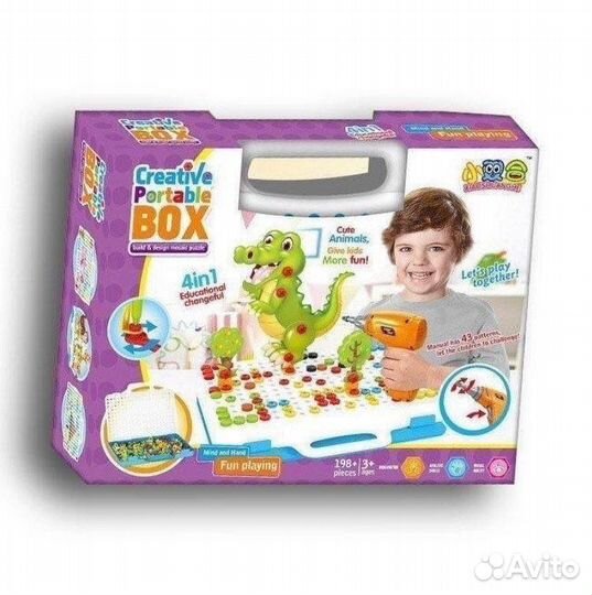 Конструктор с шуруповертом новый