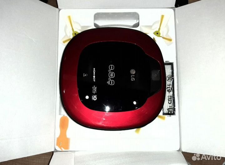 Робот пылесос LG vrf6043lr