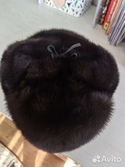 Норковая шапка мужская