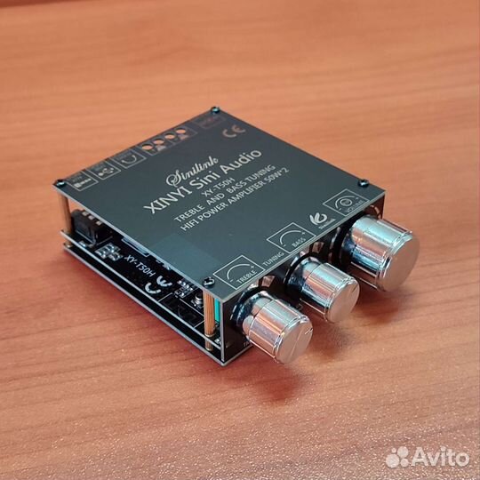 Усилитель 50/100W с блютуз 5.0, AUX и USB