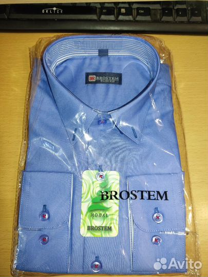 Рубашка школьная 34размер на рост 152+