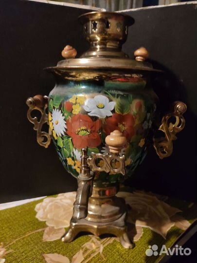 Самовар,кран, ручки, СССР
