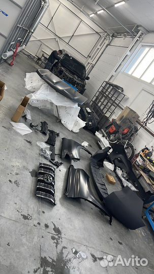 Комплект под ключ рестайлинга prado 150