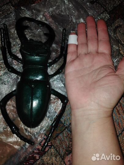 Интерьерный Жук - олень эластомер (игрушка)