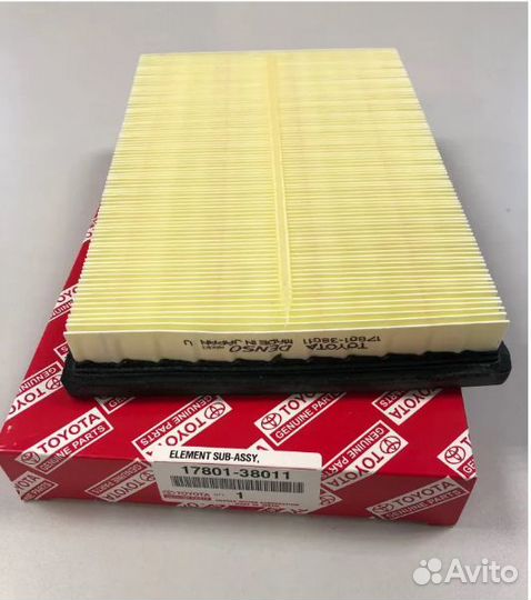 Фильтр воздушный Toyota 1780138011