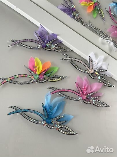 Украшения на пучок