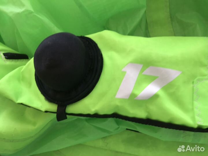 Безбалонный кайт gong Strutless V2 17m