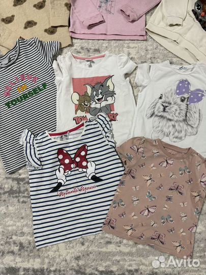 Вещи пакетом на девочку 110