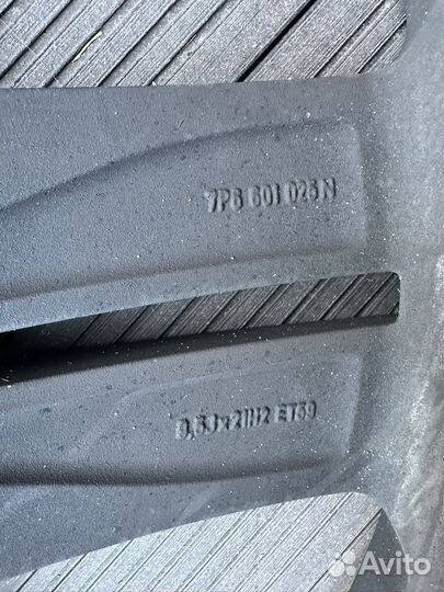 Оригинальные диски volkswagen touareg r21