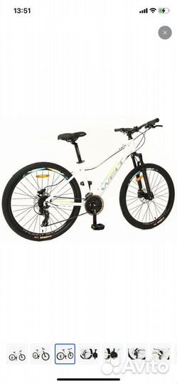 Продаю велосипед женский welt