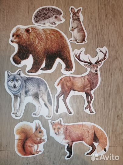 Пазлы для малышей heidetik