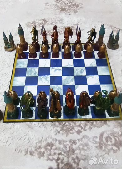 Шахматы Гарри Поттер драконы