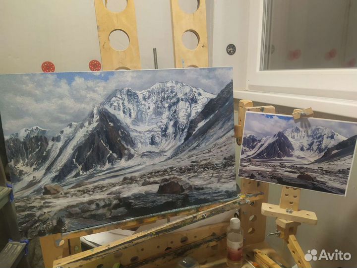 Картины маслом, ручная работа, по Вашим фотография