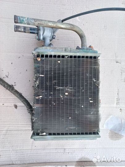 Медный радиатор печки ваз 2107