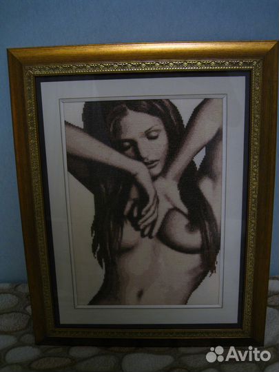 Картина вышивка 