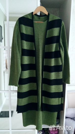 Платье с жилетом 48/50