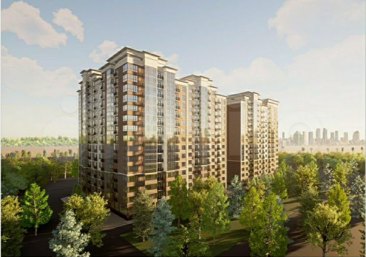 2-к. квартира, 67 м², 4/12 эт.