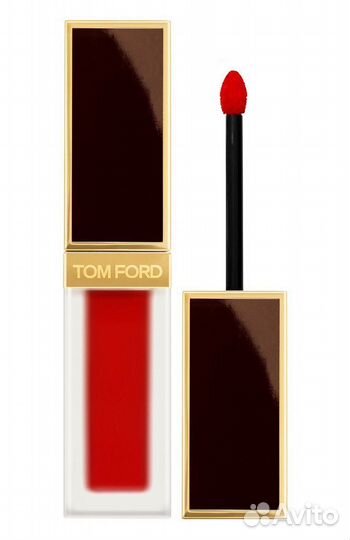 Tom Ford матовая алая помада тон 16 Scarlet