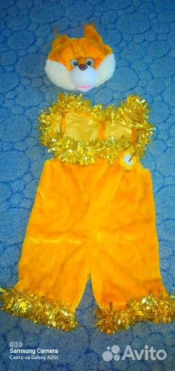 Новогодний костюм бельчонка