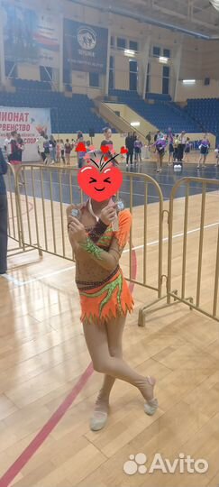 Купальник для гимнастики, чирлидинга, танцев