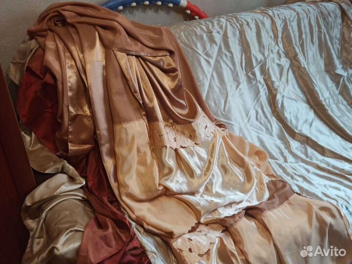 Шторы и покрывало