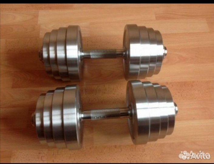 Гантели разборные