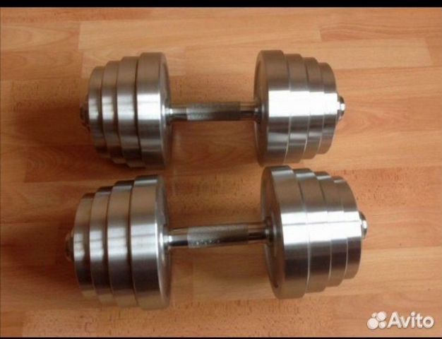 Гантели разборные