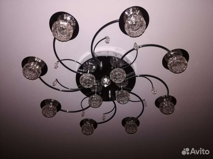 Люстра потолочная бу с пультом