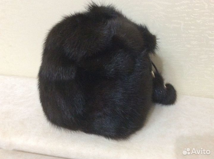 Шапка норковая женская 55-56 размер, отличное сост