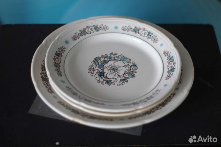 Тарелки зик конаково СССР