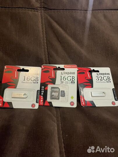 Карта памяти MicroSD, usb