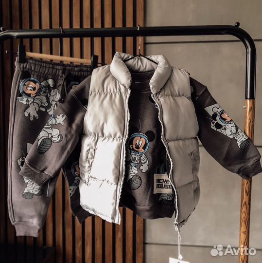 Теплый костюм двойка для мальчика