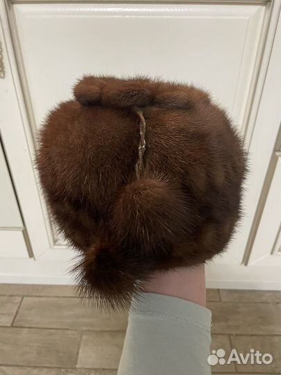Шапка норковая женская