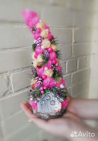 Елка ручной работы