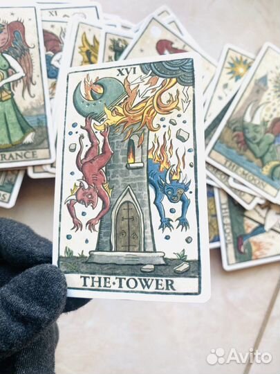 Trionfi della luna мини таро