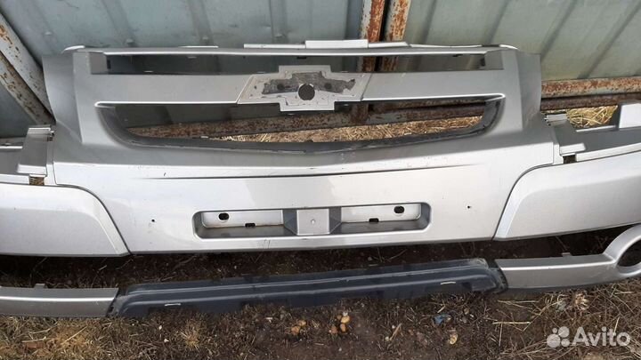 Передний бампер шевроле нива