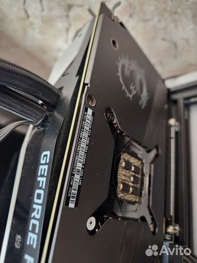 Видеокарта nvidia rtx 3080 msi sea hawk В резерве