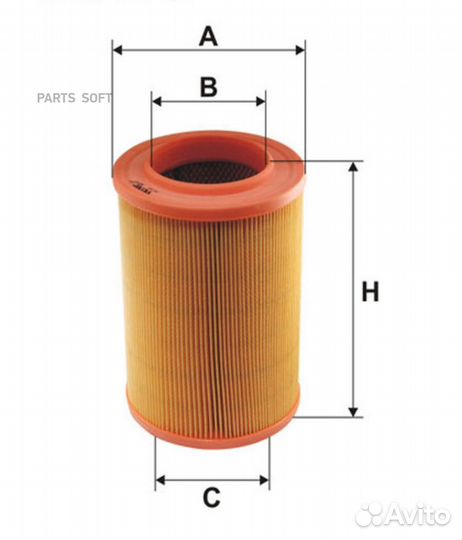 Filtron AR265 Фильтр воздушный VW group