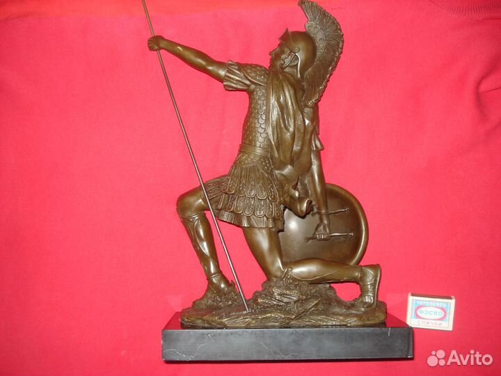 Арес Бог Войны Марс 60см Бронза Мужество Планета